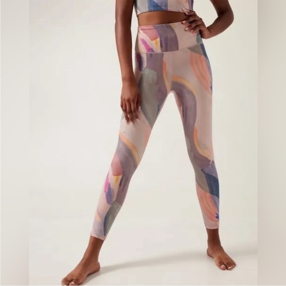 Athleta Elation 7/8 Legging in Vibrance Orchid Pink, Women’s Size Small